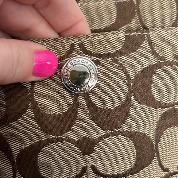 Coach Hampton Signature Swingpack Crossbody Bag Vintage Y2K - Picture 7 of 9